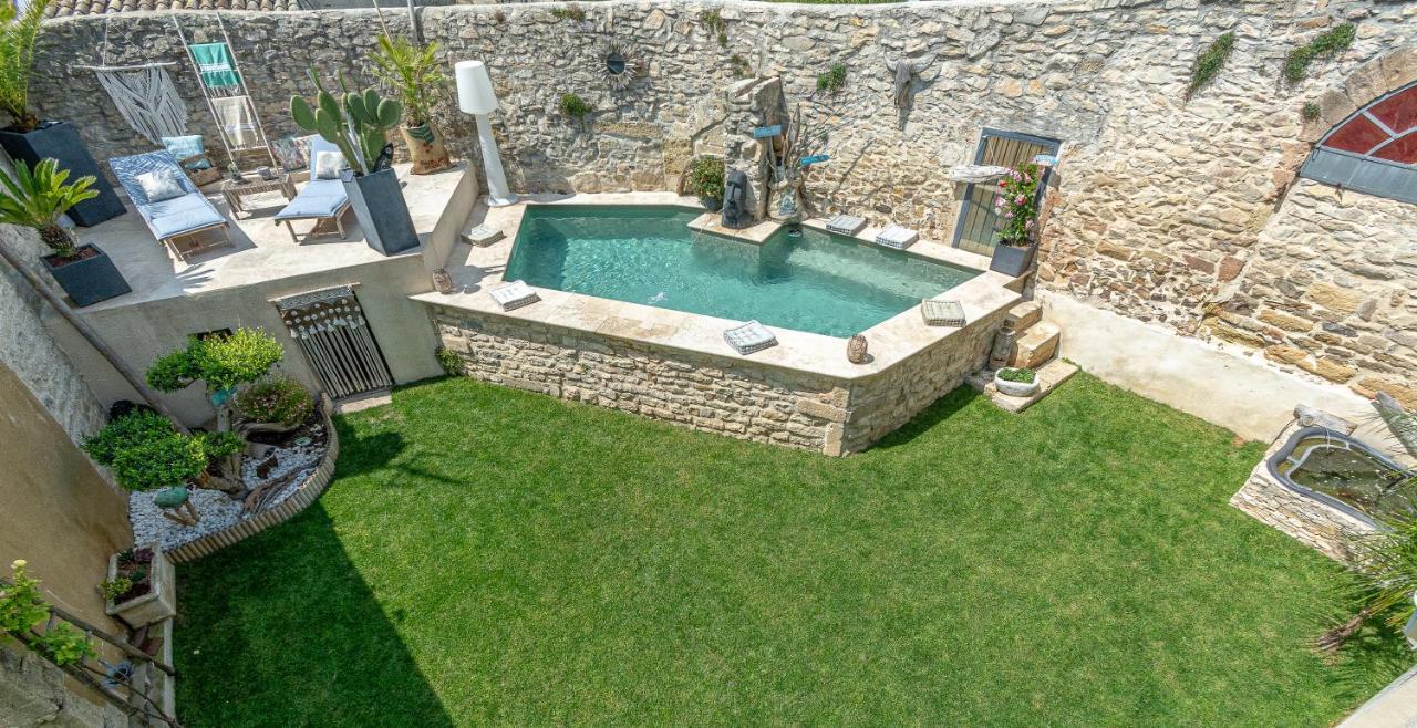 Le Baratier - Demeure De Charme Sauna & Piscine كالفيسون المظهر الخارجي الصورة